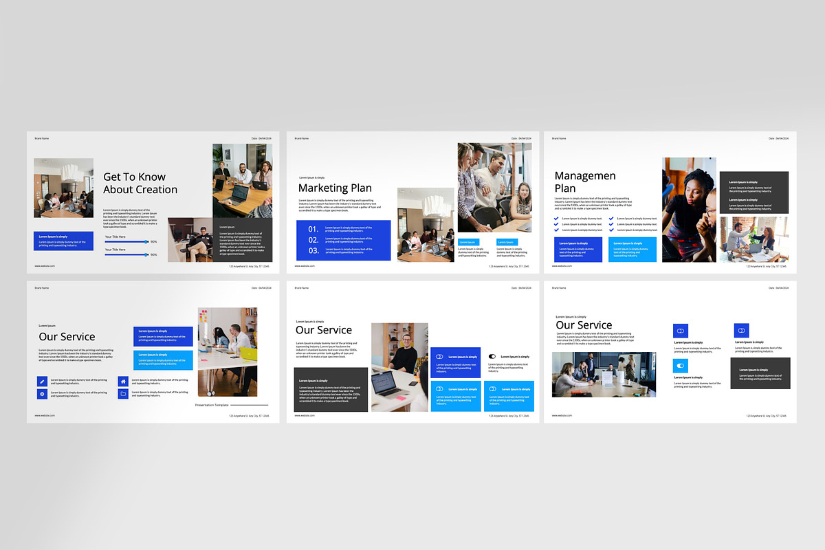 Business Presentation Template, a Presentation Template by Spesifikstd (Photo 7 of 11)