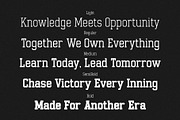 Gumbolt - Vintage Athletic Style, a Slab Serif Font by Arterfak Project (Thumbnail 3 of 13)