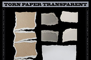 Ripped Torn Paper Set PNG, a Texture Graphic by iHemalaya (Thumbnail 2 of 4)