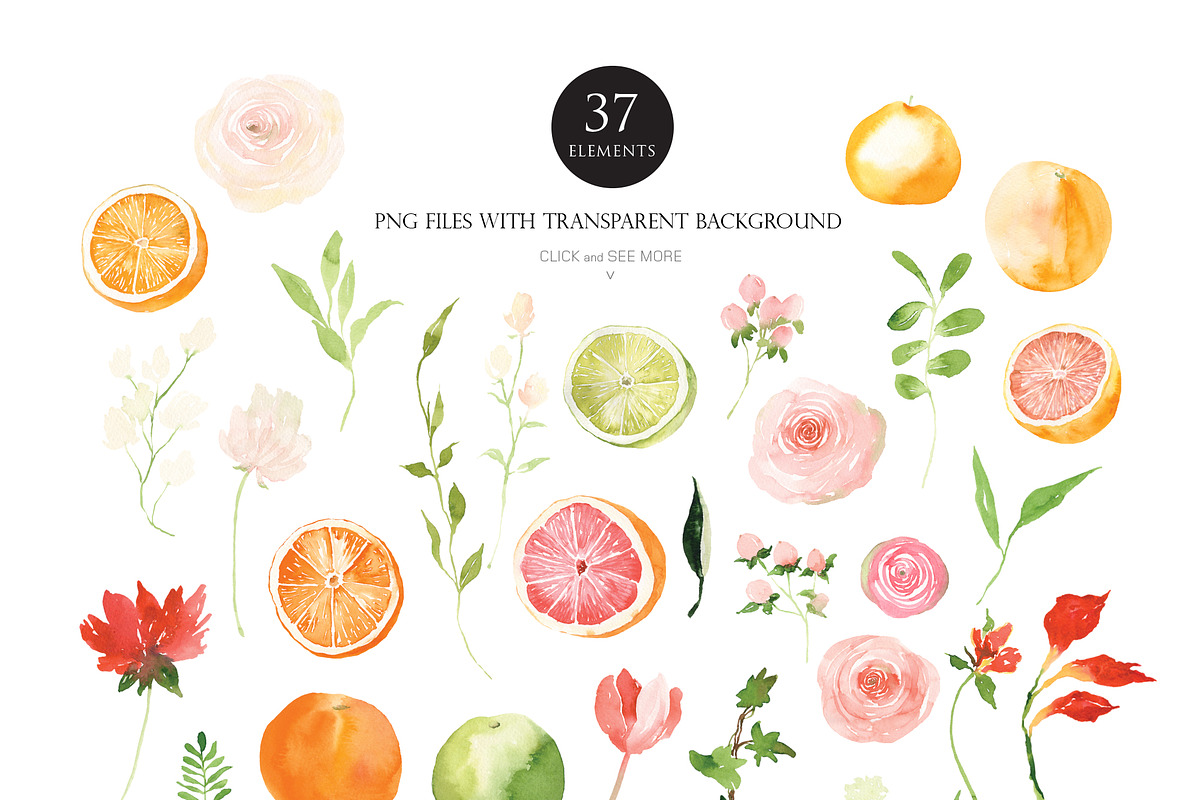 Watercolor flower - Fresh Days, an Illustration by Beigetime (Photo 6 of 12)