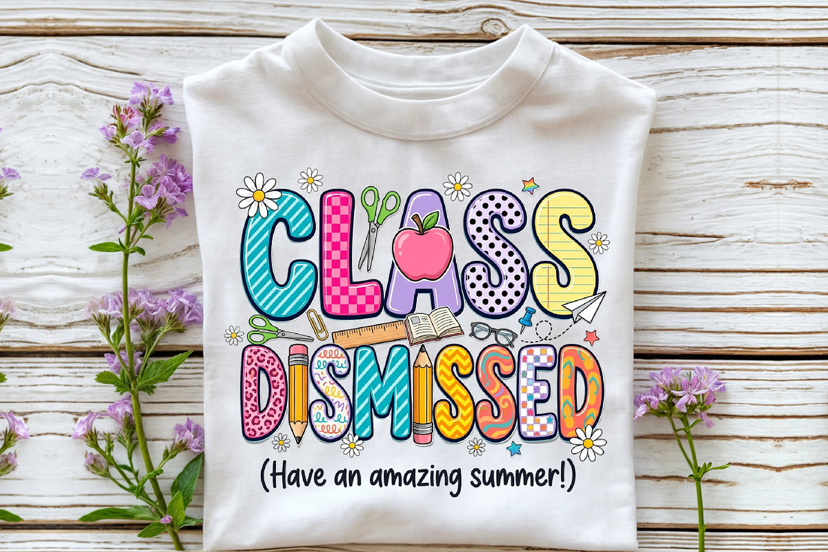 Class Dismissed Png, Last Day of, a Work Illustration by Sublimation Artist (Photo 3 of 9)
