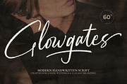 Glowgates – Modern Handwritten Scrip, a Handwritten Font by MJB Letters (Thumbnail 1 of 10)
