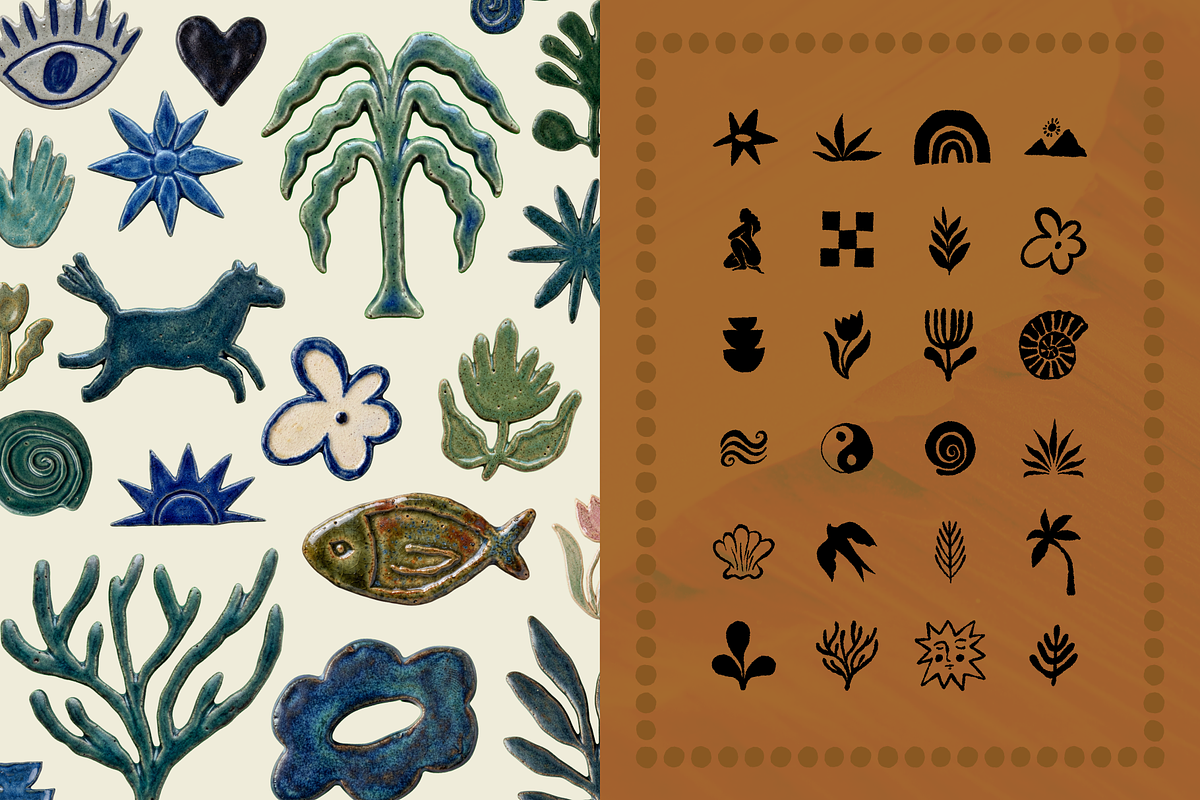 Mystic Relics, Hand-Drawn Glyphs, an Object Graphic by venimo (Photo 8 of 17)