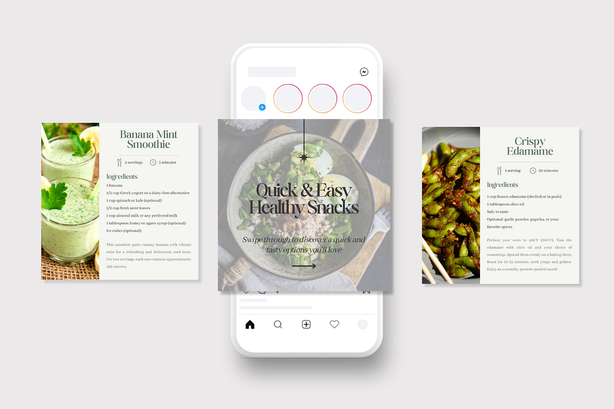 Health & Wellness Coach Template, a Social Media Template by Alloura Template Studio (Photo 4 of 8)
