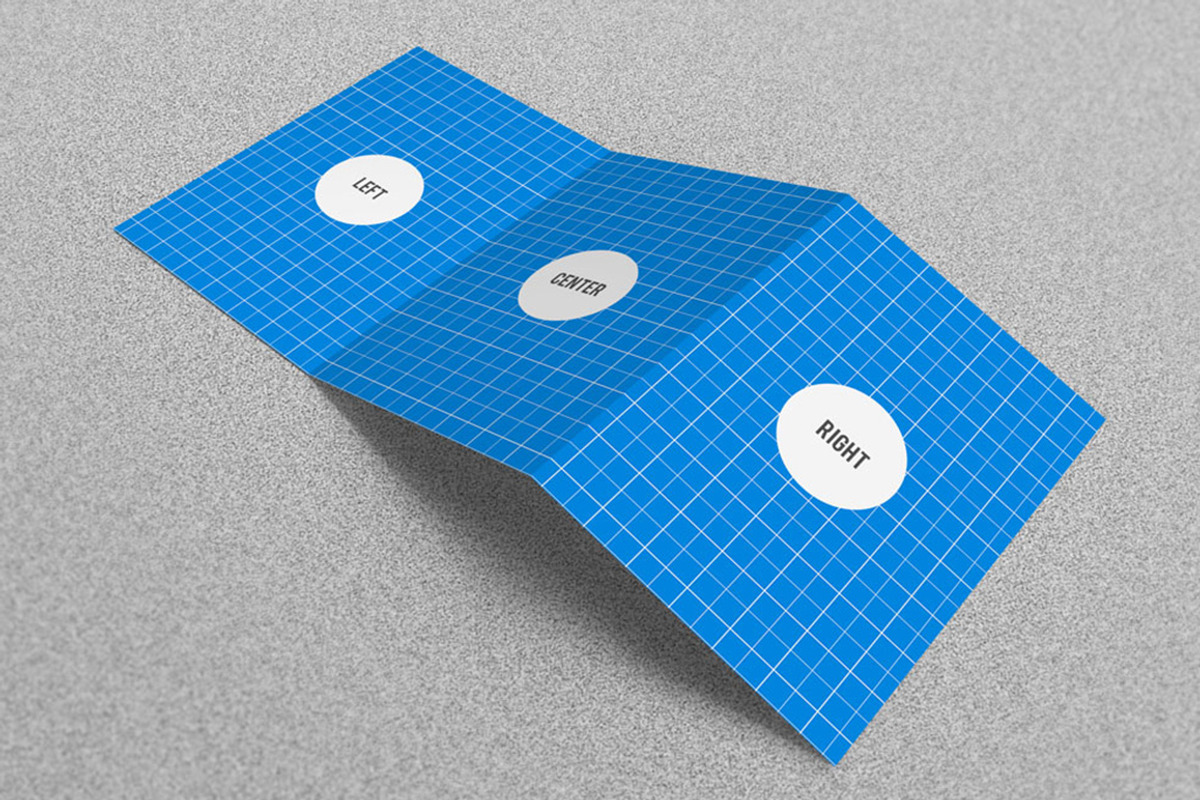 Trifold Mockups A4 x 3, a Print Template by Kongkow (Photo 1 of 7)