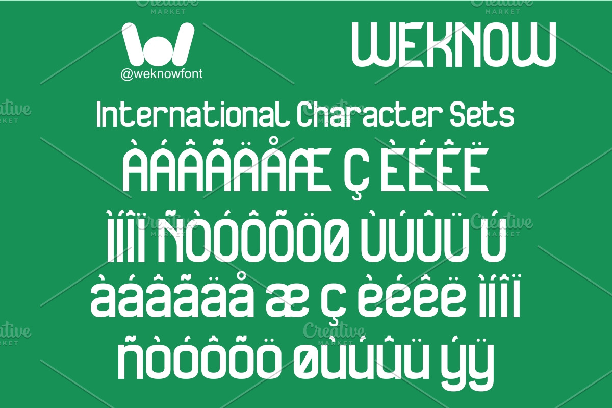 Playing Momentum font, a Sans Serif Font by weknow (Photo 8 of 8)