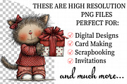 Valentine Cat and Dog Girl Set, an Illustration by Daily.Designs (Thumbnail 2 of 7)