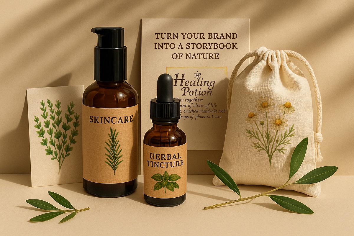 The Witch's Apothecary Kit, an Object Illustration by Curve Design (Photo 7 of 7)