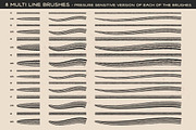 Tattoo Art Brushes for ILLUSTRATOR, a Brush Add-On by BAD TASTE (Thumbnail 8 of 11)