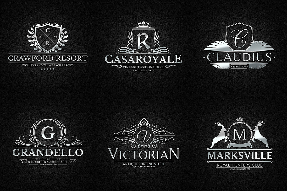 Heraldic Crest Logos Vol.3, a Branding & Logo Template by Graphicdome