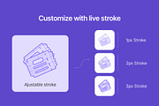 95 Travel and Leisure Icons, a Duotone Icon by Prosymbols (Thumbnail 7 of 10)
