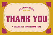Balpoe – Decorative Traditional Font, a Serif Font by Hole Hope Design (Thumbnail 8 of 8)