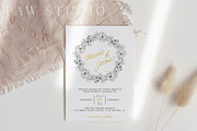 Floral Line Art SVG Botanical Frames, an Illustration by PawGraphic (Thumbnail 8 of 10)