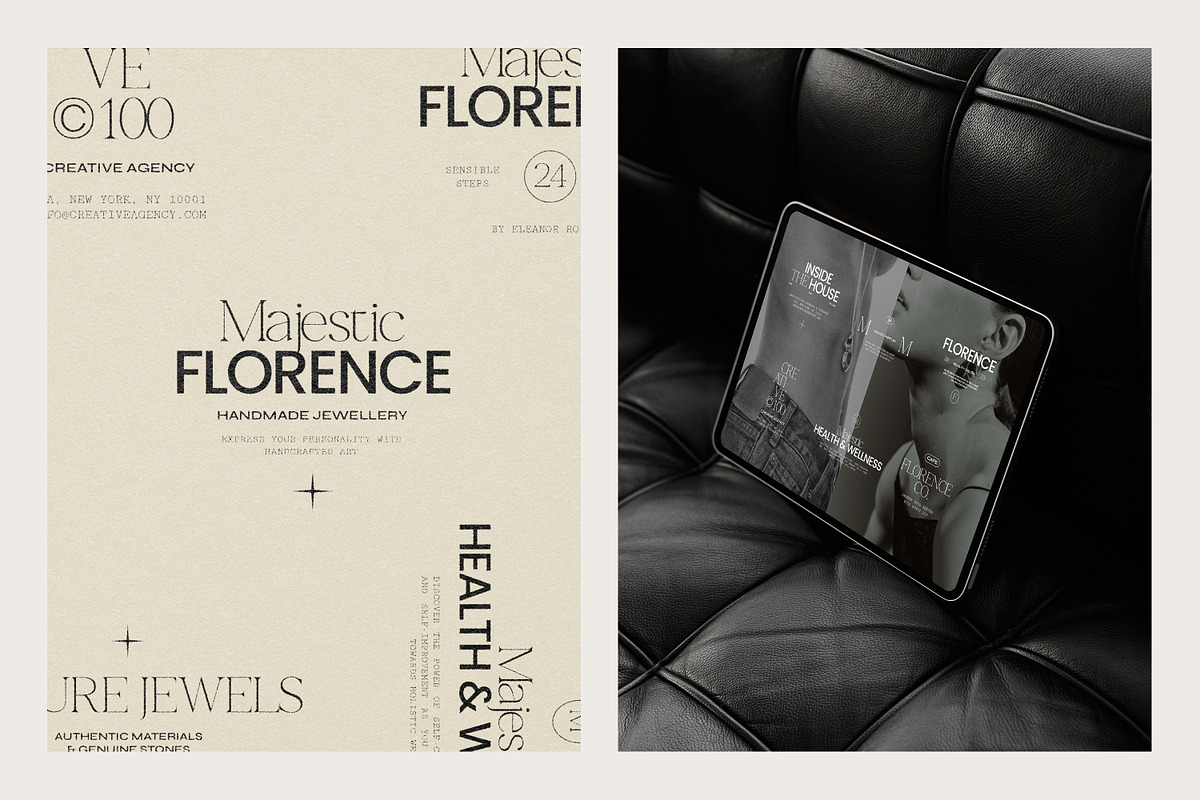 Florence Logo Kit | Logos Ai Eps Psd, a Branding & Logo Template by Feel This (Photo 9 of 11)