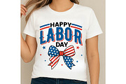 Labor Day Coquette Bow PNG SVG, an Object Graphic by EllaMaiyaali (Thumbnail 5 of 8)