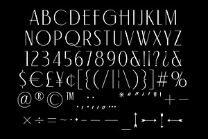 Swingline - Variable 1930s Font