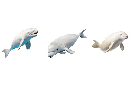 wildlife beluga whale animal, an Animal Photo by pikepicture