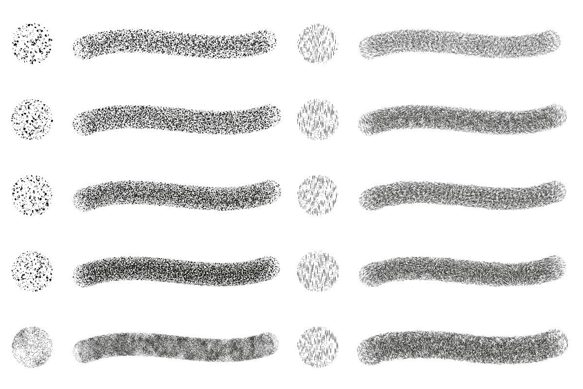 AI Mixed Scatter Brushes [i], a Brush Add-On by 103cia (Photo 3 of 3)