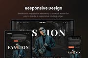 Amora - Fashion E-commerce Website, an UI Kit Template by Agensip Design Agency (Thumbnail 8 of 10)