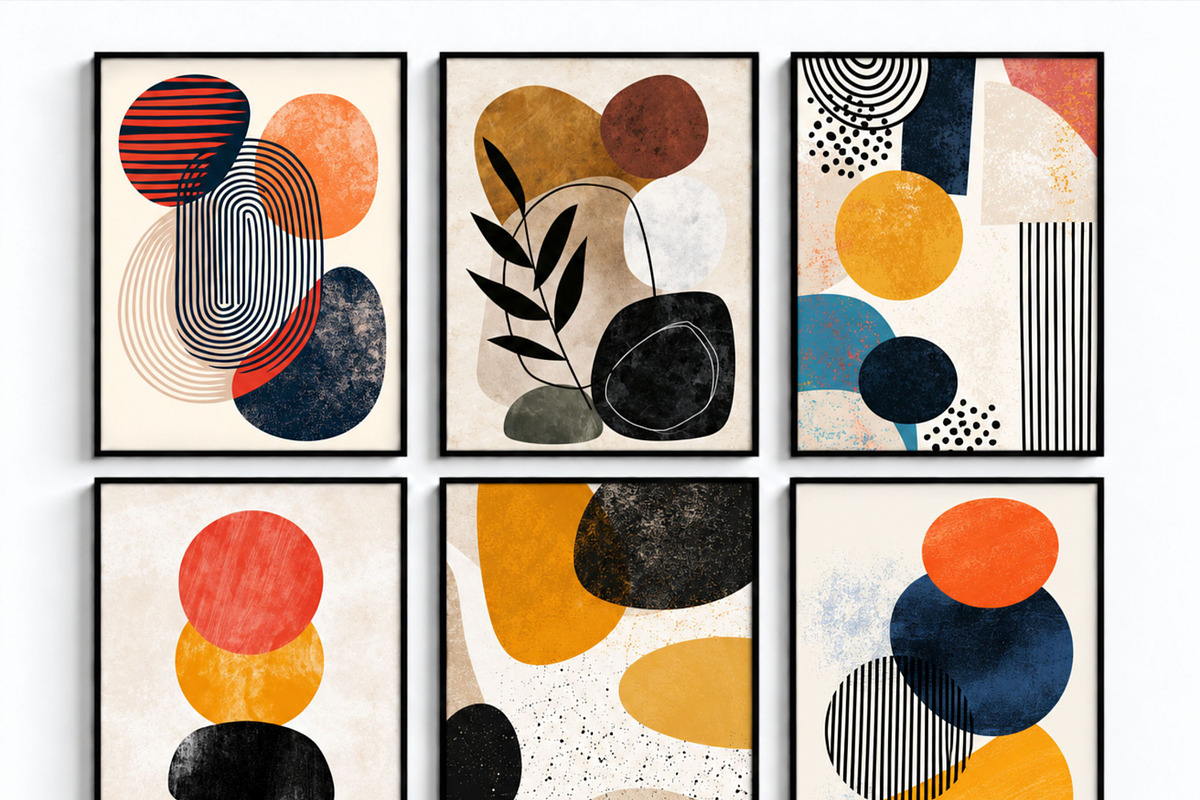 100+ Abstract Wall Art Prints, a Decorative Illustration by Selenique Studio (Photo 10 of 13)