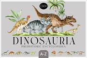 DINOSAURIA  Prehistoric encyclopedia, an Animal Illustration by Anastezia Luneva (Thumbnail 1 of 11)