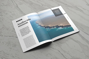 Moore Magazine Indesign Template