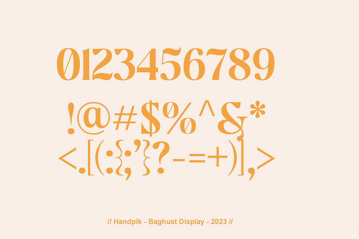 Young Modern Serif Font, a Serif Font by Luna Shop (Photo 6 of 8)