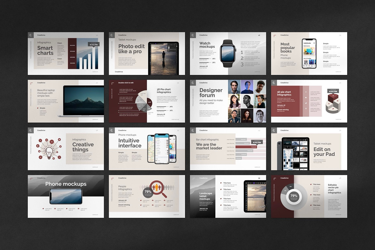 Prime PowerPoint Template, a Presentation Template by Creathrive Design (Photo 6 of 7)