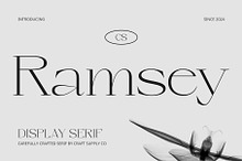 CS Ramsey – Elegant Font
