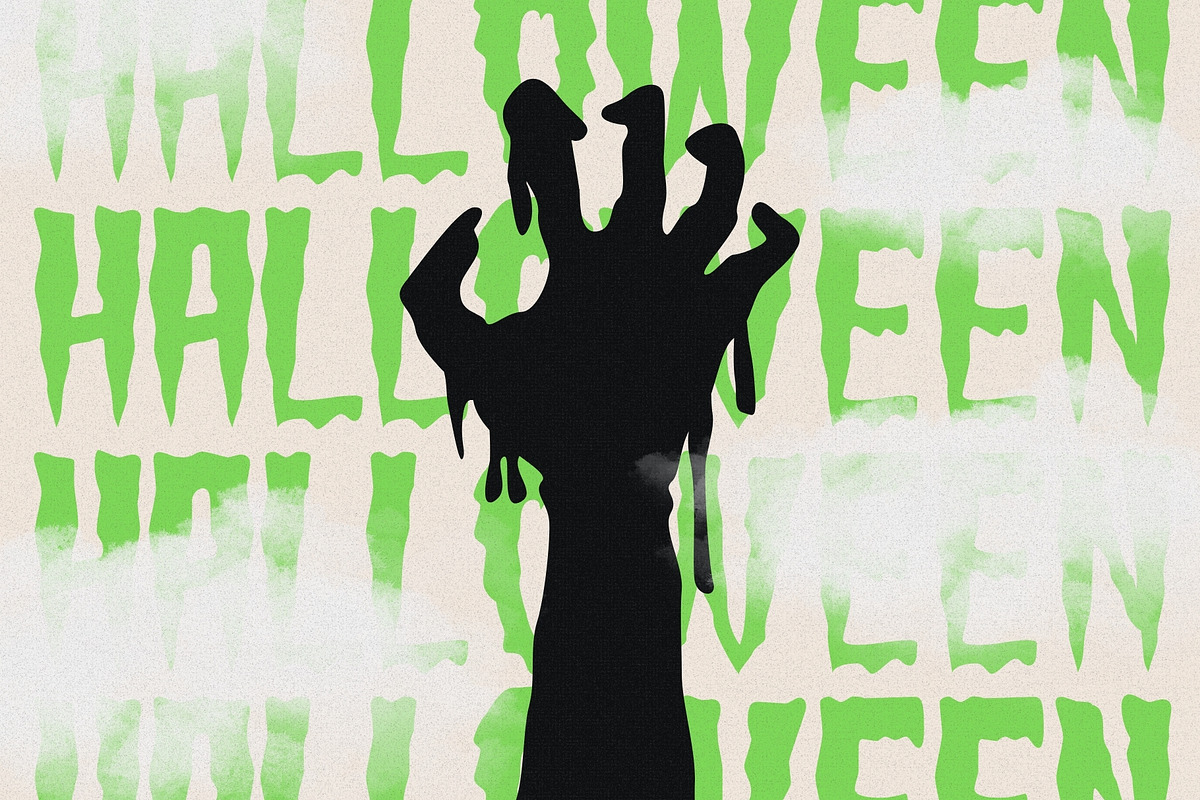 Nightmare Notes - Frankenstein Type, a Sans Serif Font by HipFonts (Photo 4 of 7)