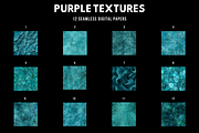 Teal Textures Seamless Digital Paper, a Pattern Graphic by Chromolume Studio (Thumbnail 2 of 28)