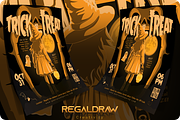 Halloween Flyer Template, a Flyer Template by regalDRAW (Thumbnail 2 of 3)