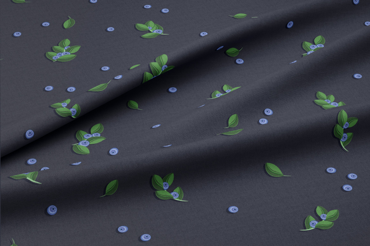 Blueberry sprigs - Set patterns, a Pattern Graphic by Yummy (Photo 6 of 9)