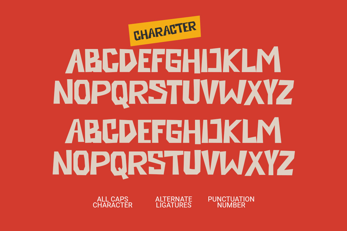 Nek Salma - Playful display font, a Sans Serif Font by Ideal Eksis (Photo 15 of 16)