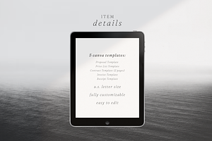 Small Business Template Bundle Canva