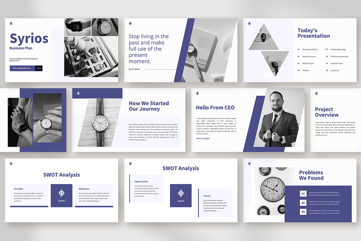 Modern business plan presentation, a Presentation Template by peterdraw (Photo 6 of 8)