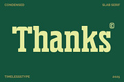 Grafik Bold Condensed Slab Serif, a Slab Serif Font by timelesstype.co (Thumbnail 20 of 20)