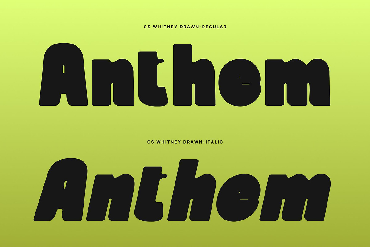 CS Whitney Drawn, a Sans Serif Font by Craft Supply Co. (Photo 4 of 8)