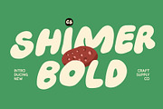 CS Shimer – Bubble Font, a Sans Serif Font by Craft Supply Co. (Thumbnail 1 of 8)