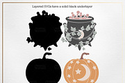 Woodland Witch - Vector SVG Bundle, an Animal Illustration by Gaynor Carradice Designs (Thumbnail 3 of 4)