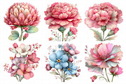 Watercolor Wildflower Clipart, an Illustration by Daily.Designs (Thumbnail 8 of 8)