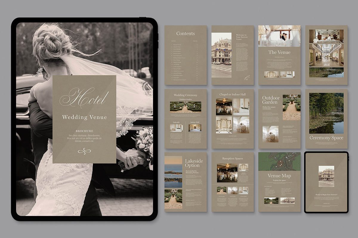 Digital Wedding Venue Brochure, a Brochure Template by BrandPacks (Photo 6 of 6)