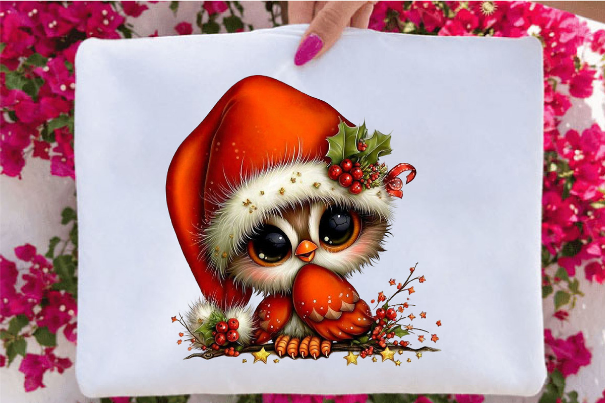 Woodland Christmas Animals Clipart, an Animal Illustration by SVGArt (Photo 4 of 5)