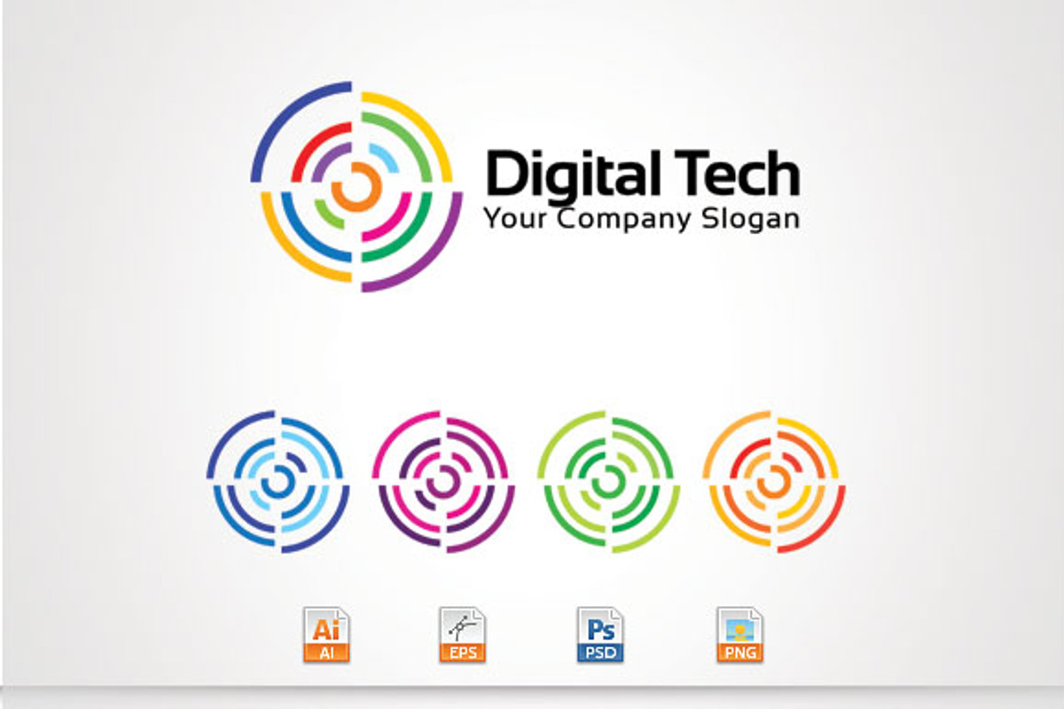 Digital Tech, a Branding & Logo Template by stock6design (Photo 2 of 2)