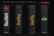 Blackbird - Blackletter font family, a Blackletter Font by Artistic & Unique (Thumbnail 13 of 16)