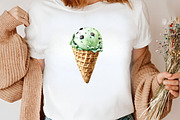 Watercolor Ice Cream Shop Clipart, an Illustration by Canvas Craft (Thumbnail 4 of 7)
