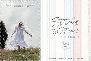 200+ Stitched Stripes Toolkit