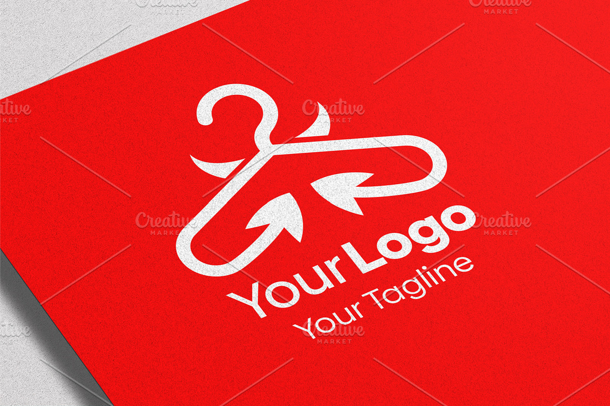 Devil Apparel Logo Template, a Branding & Logo Template by Grapixy (Photo 1 of 3)