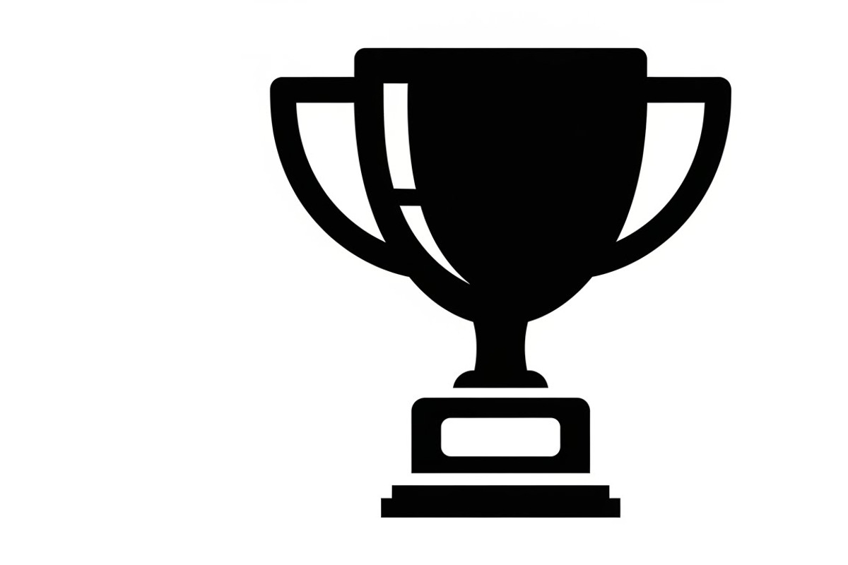 Bold winner trophy cup icon, an Illustration by Amazin_art (Photo 21 of 29)