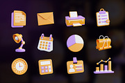 Office 3D Icon, an Object Graphic by Artnivora.Std (Thumbnail 4 of 4)